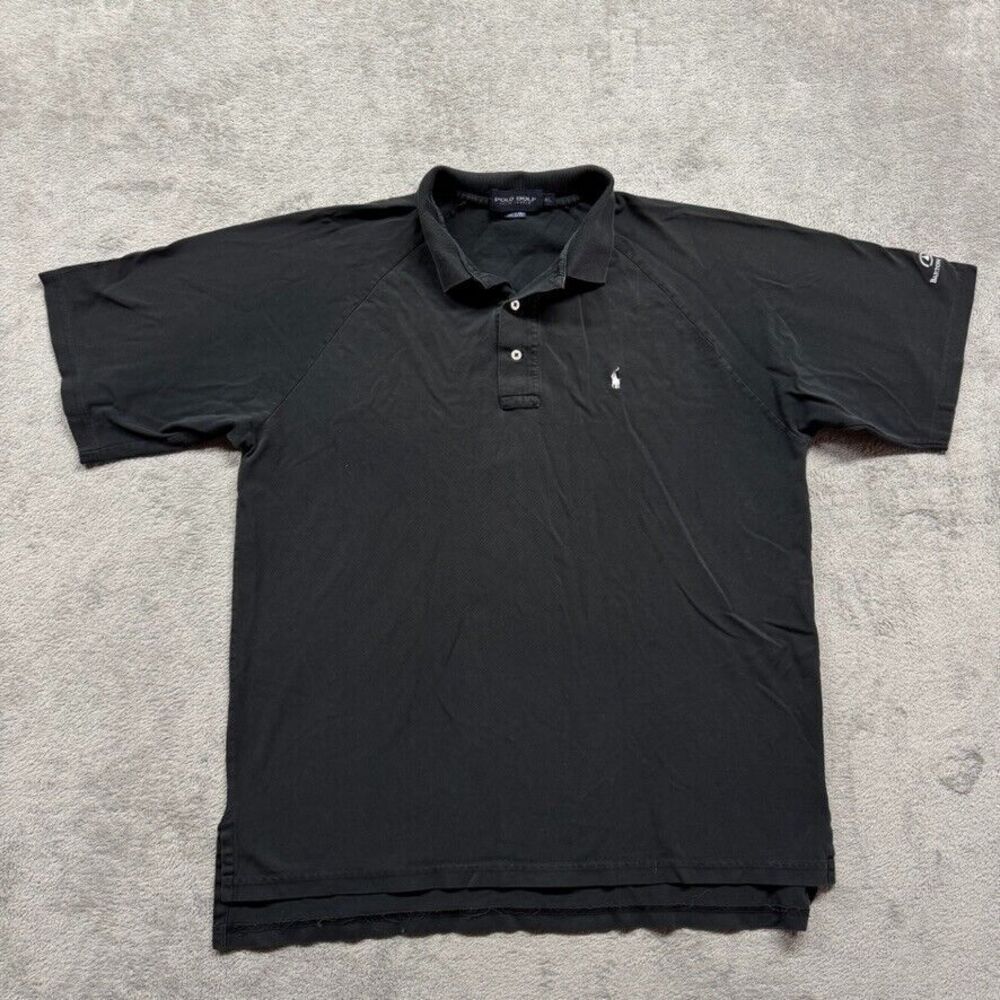 Polo Golf Ralph‎ Lauren Polo Shirt Mens Black XL Barton Creek Training Athletic